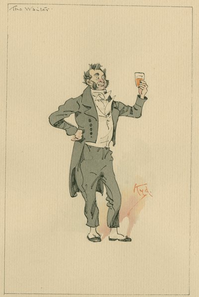 Il Cameriere, c.1920s da Joseph Clayton Clarke